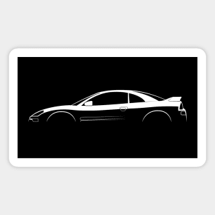 Mitsubishi Eclipse (1999) Silhouette Magnet